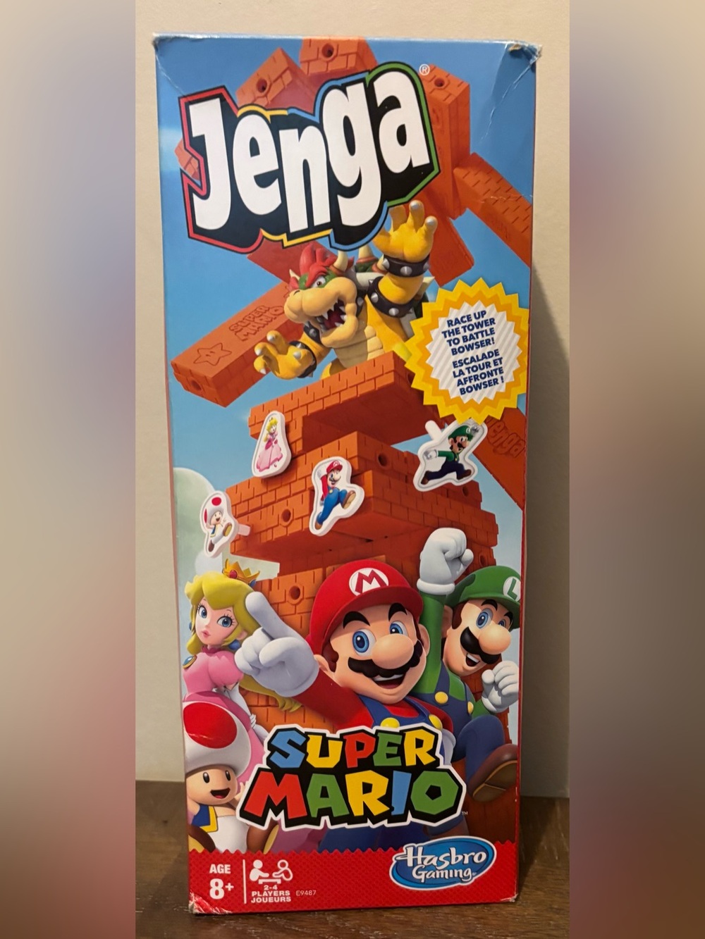 Nintendo Super Mario Jenga Game